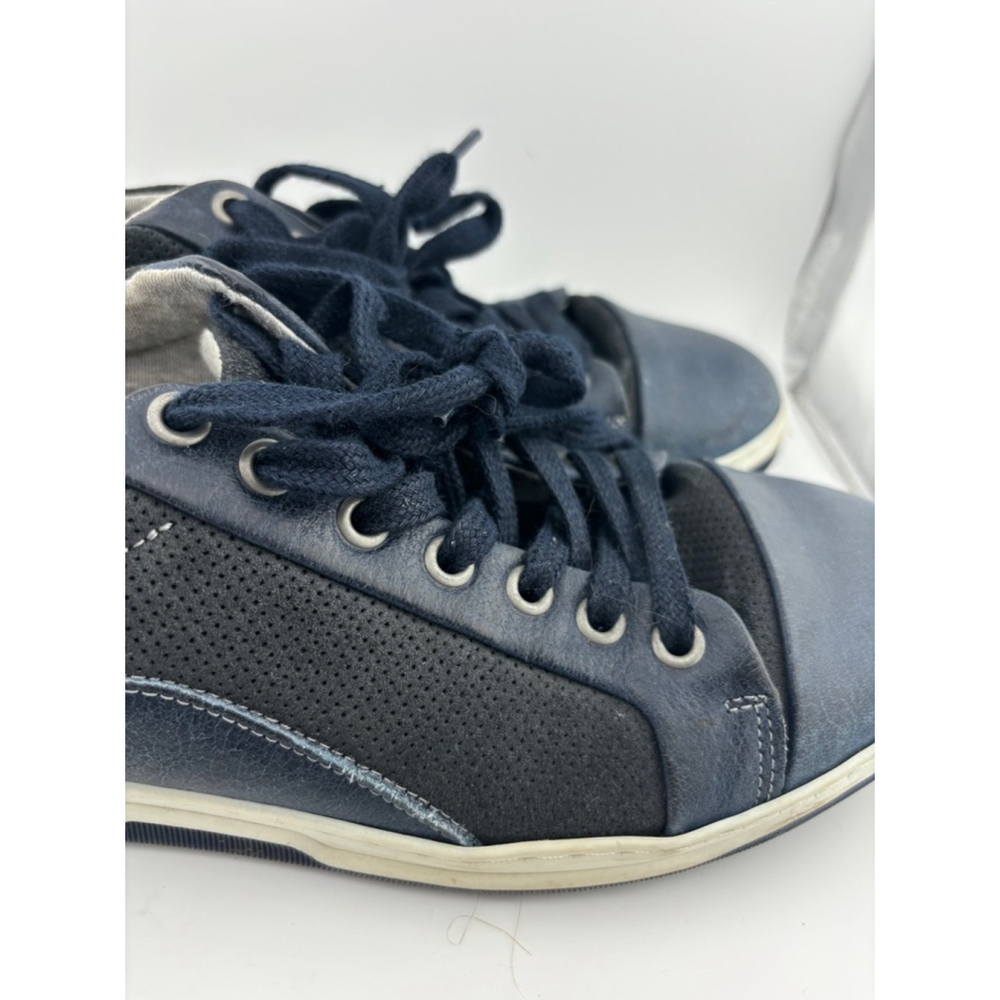 Men's Bull Boxer Sneakers, Size 8, Blue - Picture 4 of 13